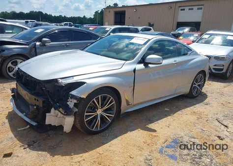 2018 Infiniti Q60 3.0T Luxe from USA, damaged, VIN JN1EV7EL0JM390596